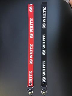 Dây đeo thẻ Keychain Lanyard OFF WHITE