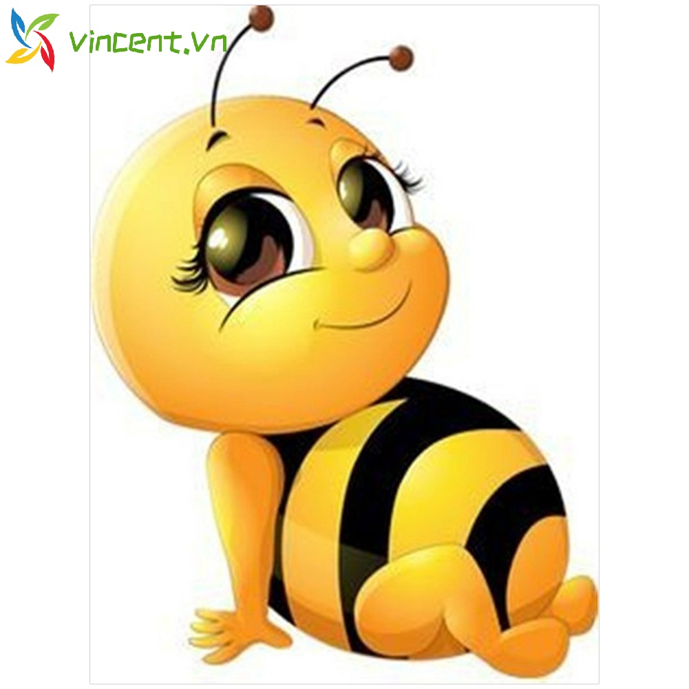 Bộ tranh thêu chữ thập 11CT hình con ong DIY - E3 Audio Miền Nam