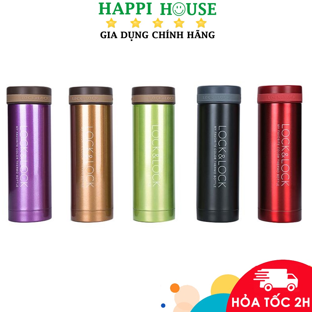 Bình Giữ Nhiệt Nóng Và Lạnh Lock&Lock Mini Mug Tumbler (300ml) - Ruột Bằng Thép Không Gỉ Inox304 - Happi House