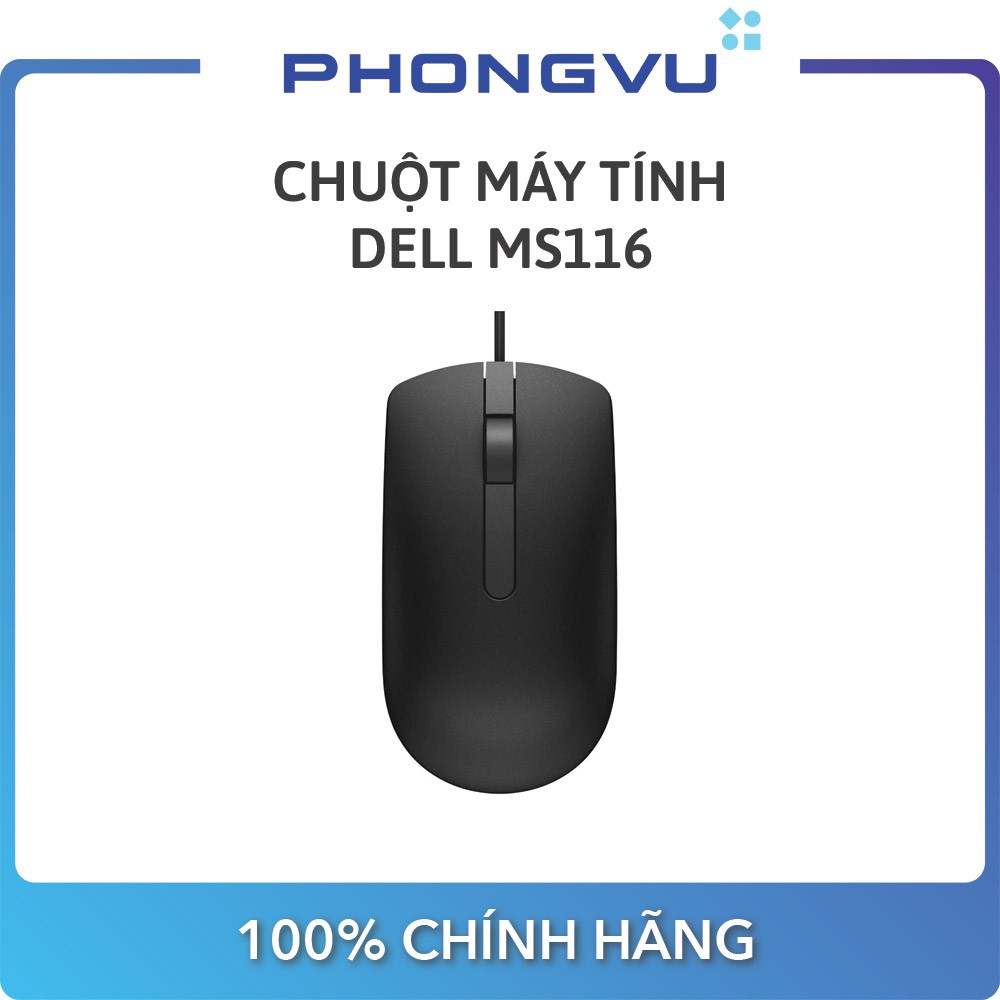 Chuột máy tính Dell MS116 - Bảo hành 12 tháng