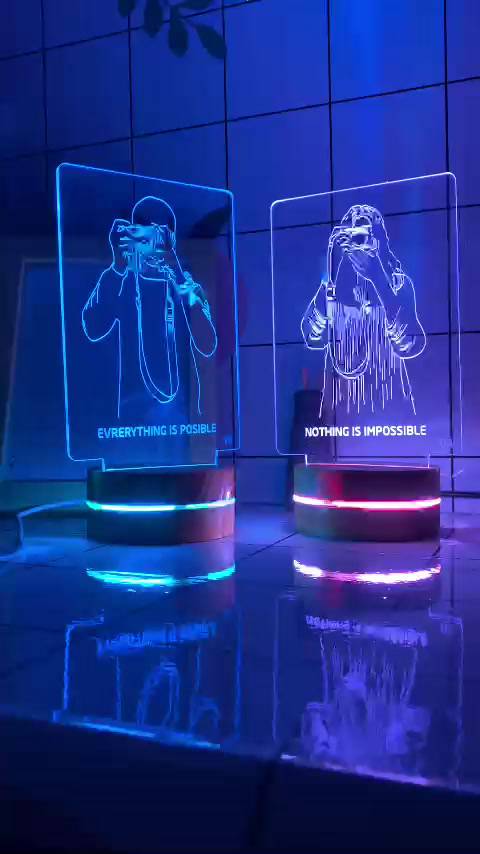 Đèn ngủ khắc theo yêu cầu - Đèn ngủ khắc Chipi | BigBuy360 - bigbuy360.vn