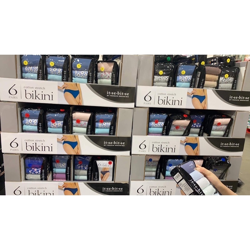 Quần chip nữ cotton auth set 6 cái