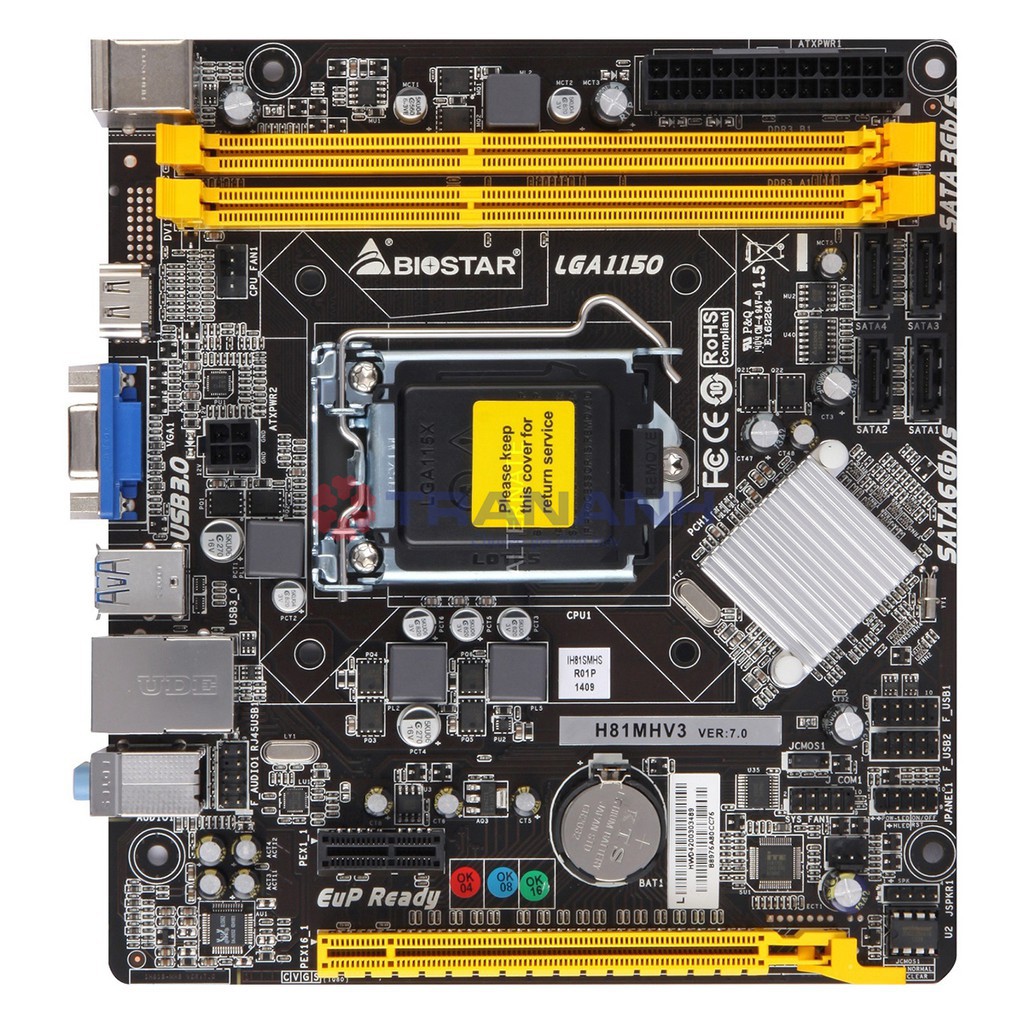 Mainboard Colorful H81A-BTC V20, Asus H81M-E, Asus H81M-D, Giga H81M-DS2