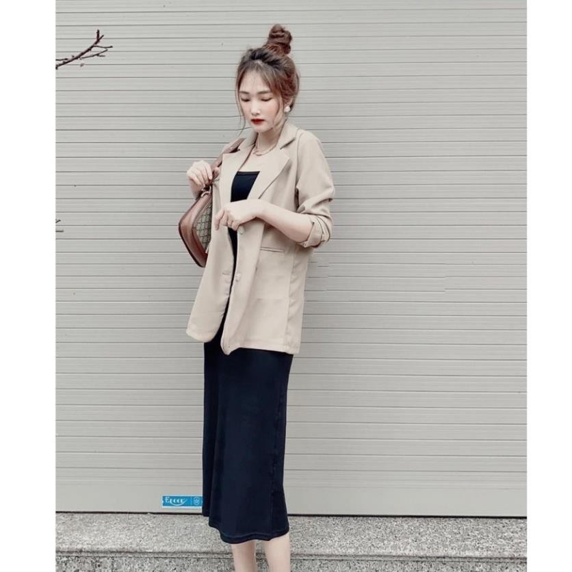 Set đồ nữ cá tính, set váy dài áo vest đi chơi sang chảnh mùa hè đẹp 8A00102 TKBHH | BigBuy360 - bigbuy360.vn