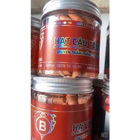 Lọ hạt xả câu trắm đen Bá Vương, hạt câu tổng hợp buộc nịt