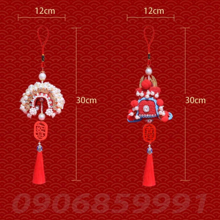 Bộ kit tự làm mũ miện treo trang trí DIY (Nhiều Mẫu)