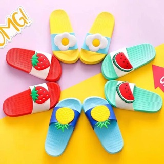 Dép trái cây cho bé chống trơn trượt(đi trong nhà,nhà tắm)