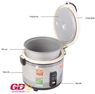 Nồi cơm điện nắp gài Sharp Thái Lan