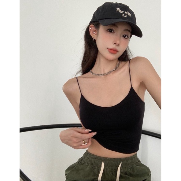 Áo Lót Ngực Bra Hai Dây Chất Cotton Mềm Mại Co Dãn Thoải Mái OTIS 1961