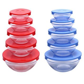 Thố thủy tinh bộ 5 cái