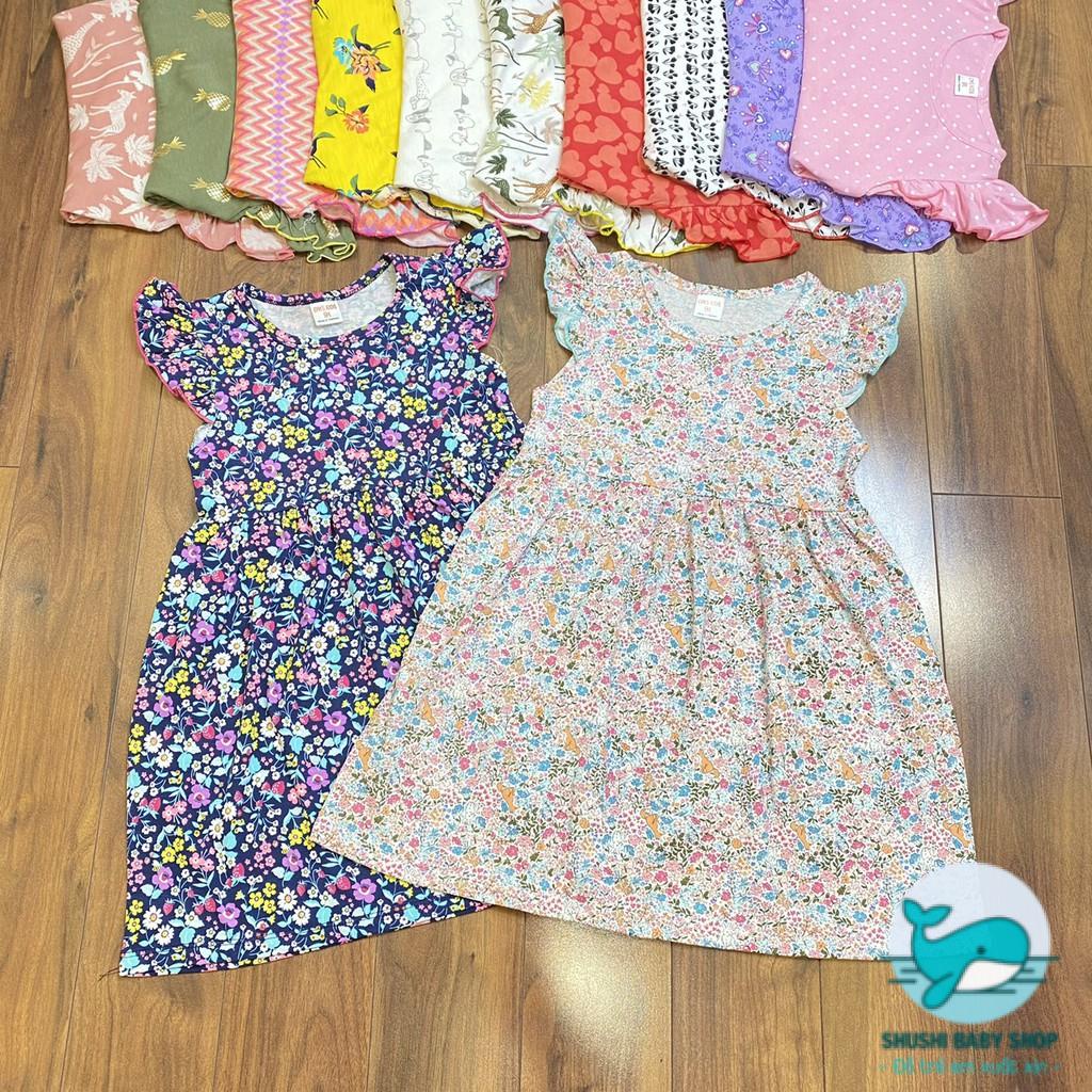 [Có sẵn] [FreeShip] [Ảnh thật] Váy Gym's Bé Gái Size Đại Vải Cotton Xuất Dư (Hình Chụp Thật)