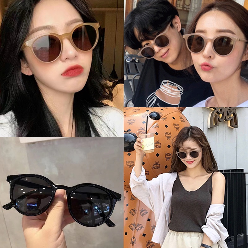 (KIQI-FASHION) COD Kính Chống Nắng Chống Tia Uv400 Tròng Vuông Cỡ Lớn Thời Trang Hàn Quốc Cho Nam Và Nữ