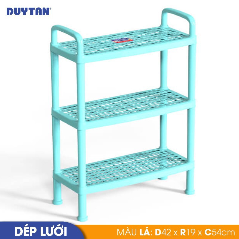 Kệ dép lưới nhỏ nhựa Duy Tân - 3 Tầng-Kích thước 42 x 19 x 54 cm