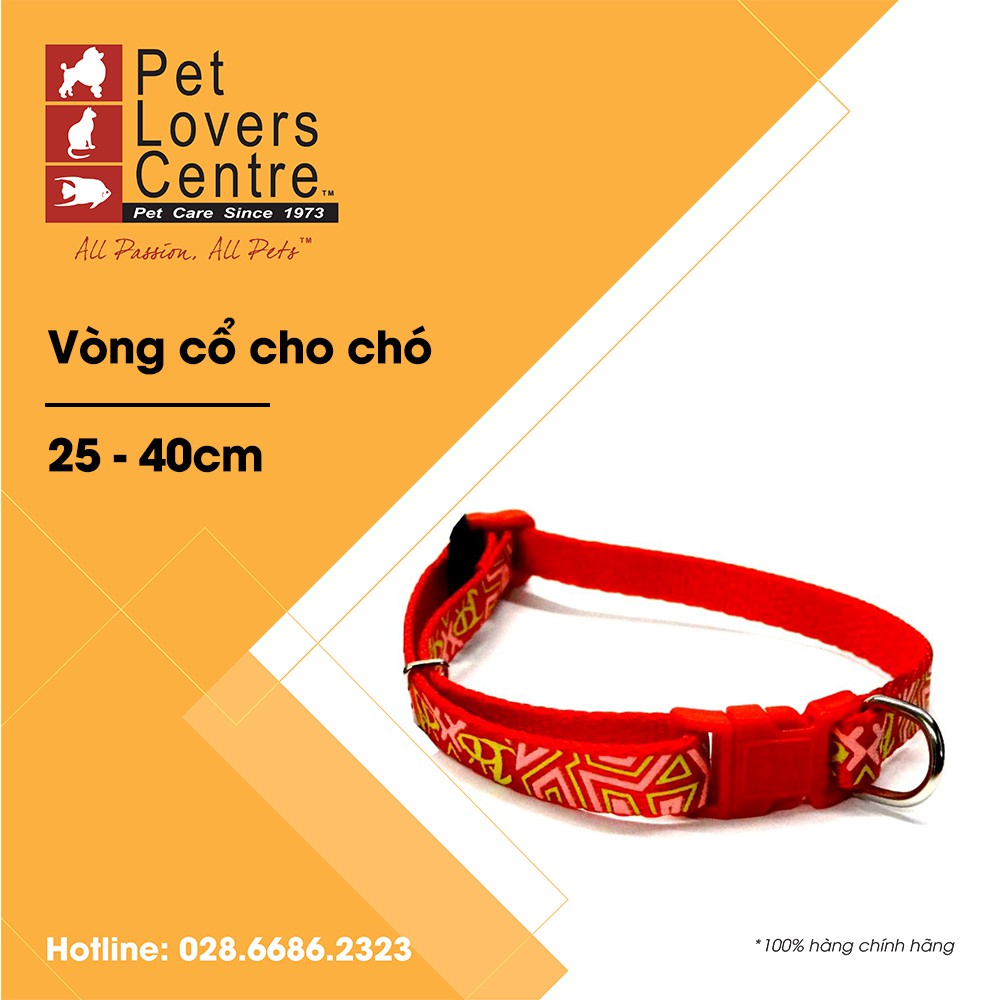 Vòng cổ cho chó TRUSTIE  DOG COLLAR-GEOMETRY  (MEDIUM) (15mm x 25-40cm)
