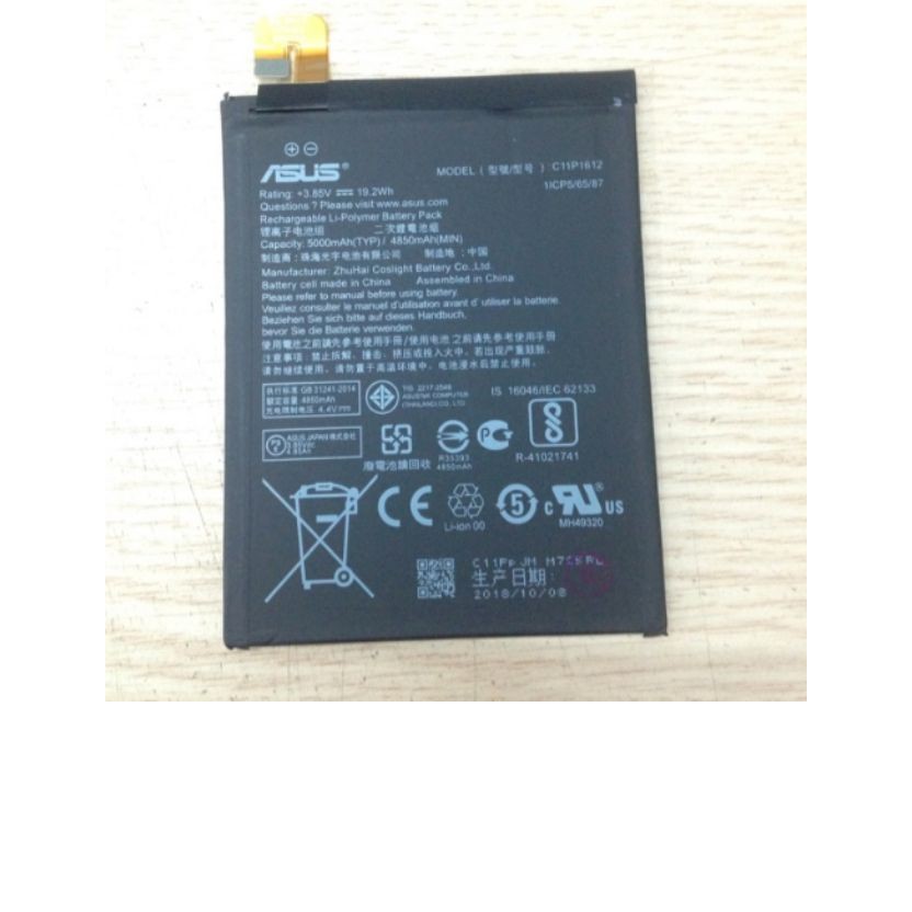 Pin Asus Zenfone 4 Max Pro ZC554KL, X00LD dung lượng 5000mAh bảo hành 6 tháng
