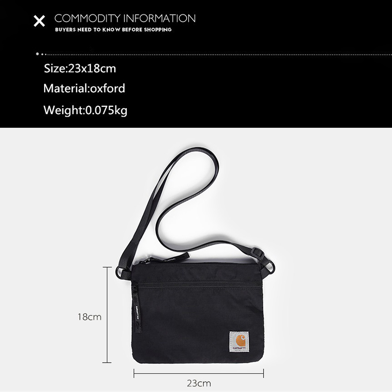 Túi đeo chéo CARHARTT chống nước thời trang