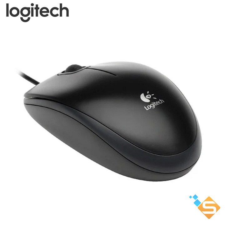 Chuột Có Dây Logitech B100 - Hãng Phân Phối - Bảo Hành 3 Năm