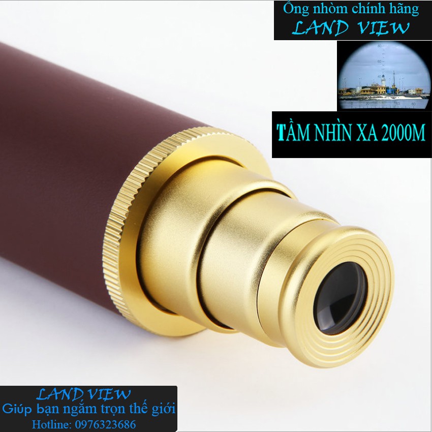 ỐNG NHÒM HẢI TẶC 1 MẮT CAO CẤP TASCO GIÁ RẺ TẦM NHÌN XA 2000M