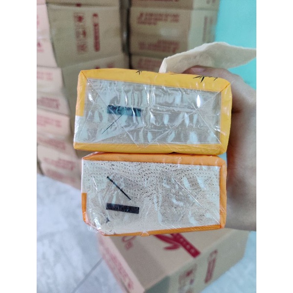 GIẤY ĂN GẤU THÙNG 30 GÓI HÀNG LOẠI 1 VS LOẠI 2