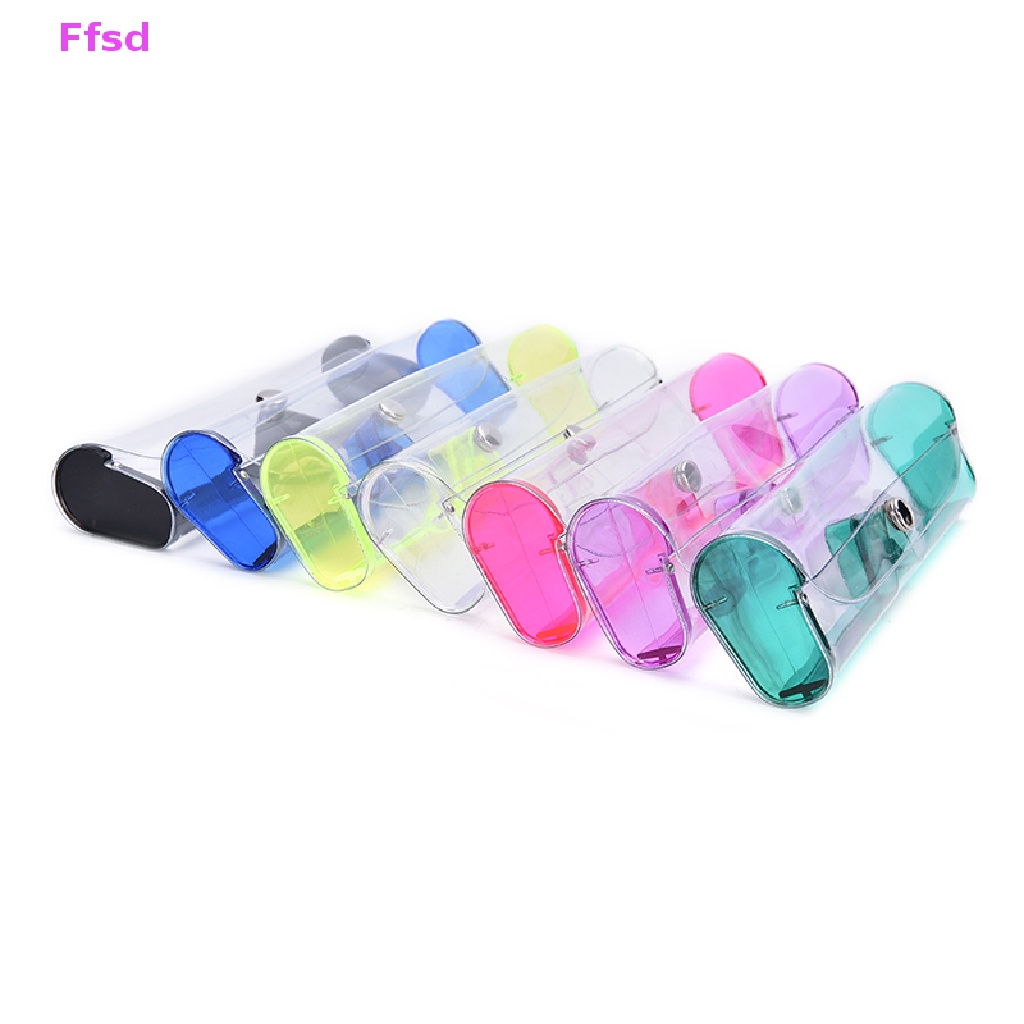 Hộp Đựng Bảo Vệ Mắt Kính Bằng PVC Mềm Trong Suốt