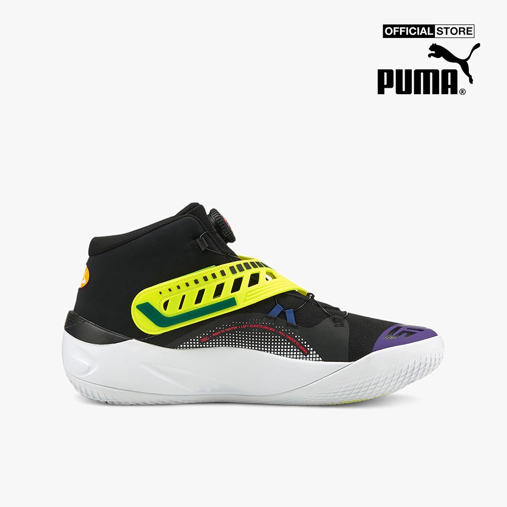 PUMA - Giày sneaker cổ cao Disc Rebirth Basketball 194812-02