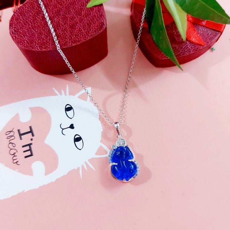 Mặt Dây Chuyền Bạc Đính Đá cao cấp 💎Ảnh thật