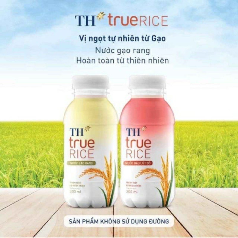 Chai Nước Gạo Rang TH true RICE 300 ml
