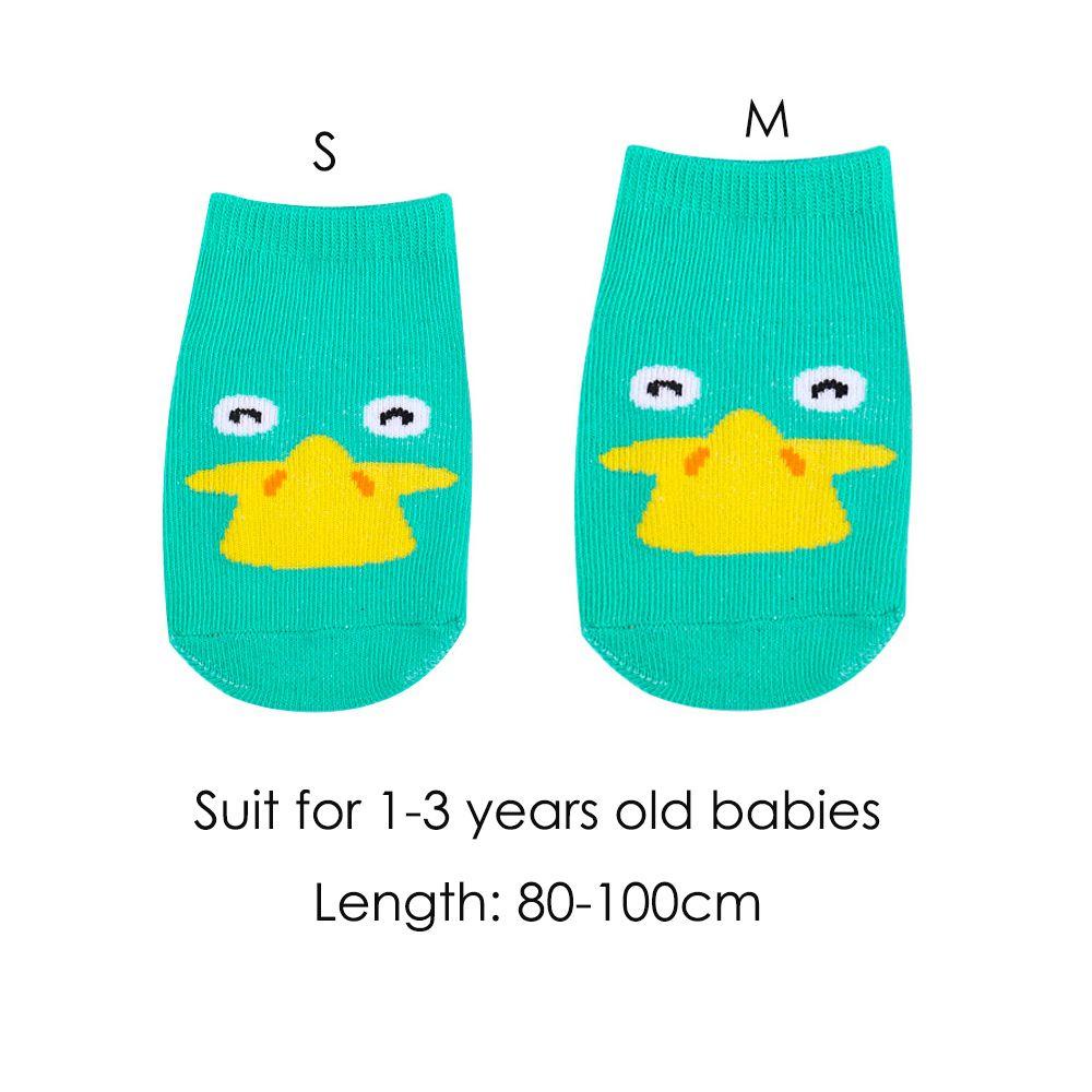 LAY Tất Cotton Chống Trượt Họa Tiết Hoạt Hình Xinh Xắn Dành Cho Bé