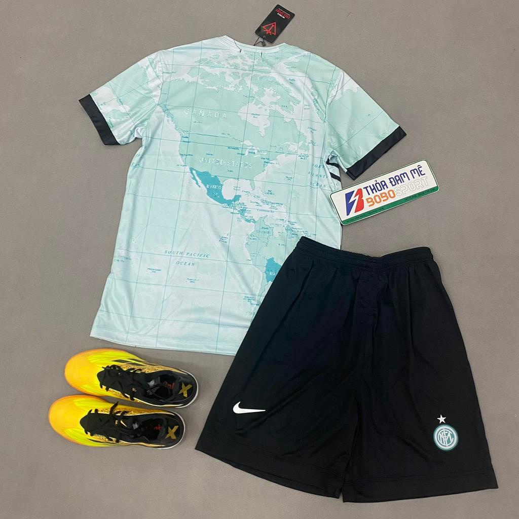 Bộ quần áo bóng đá clb Inter Milan xanh ngọc EROS 2023 FLG