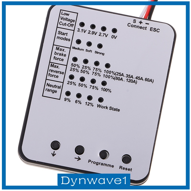 Bộ Lập Trình Esc Không Chổi Than Dynwave1 Cho Xe Điều Khiển Từ Xa