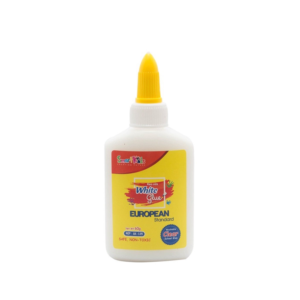 Keo Sữa White Glue 60g SK125 P011803 SmartKids 8935276420325