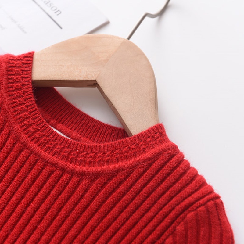 Đầm sweater BEAR LEADER len xếp ly thời trang thu đông xinh xắn dành cho bé gái