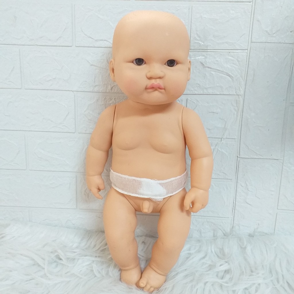 {Giá Sỉ} Búp Bê Tái sinh Bé trai 50 cm Mô Hình Búp Bê Tiền Sản _ Reborn Doll  Silicone Body 20 inch doll