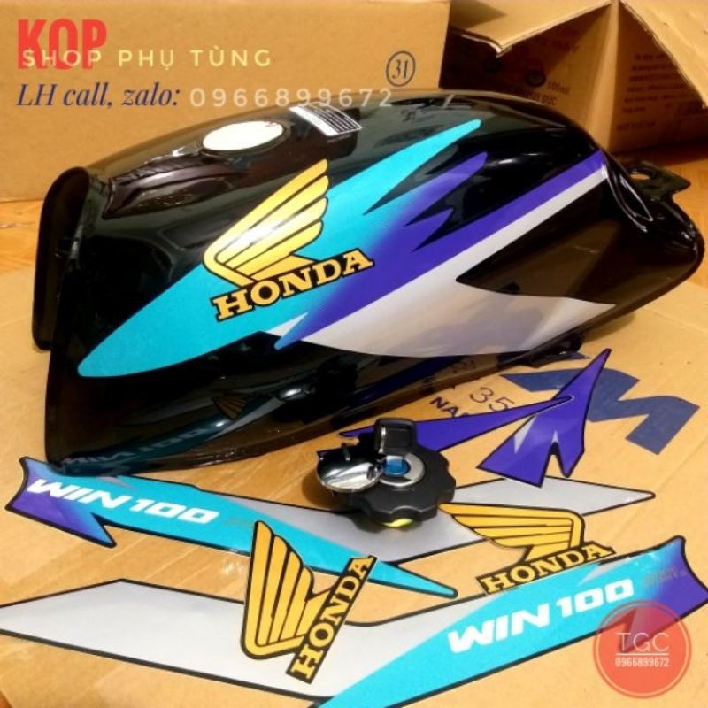 bình xăng lớn xe win sẵn tem và khóa