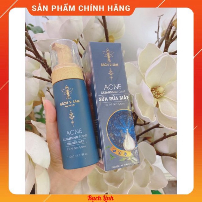 Sữa Rửa Mặt Bách Y Sâm DA DẦU MỤN SẠCH SÂU TẠO BỌT 150ml (Sữa Rửa Mặt Bạch Linh) | BigBuy360 - bigbuy360.vn