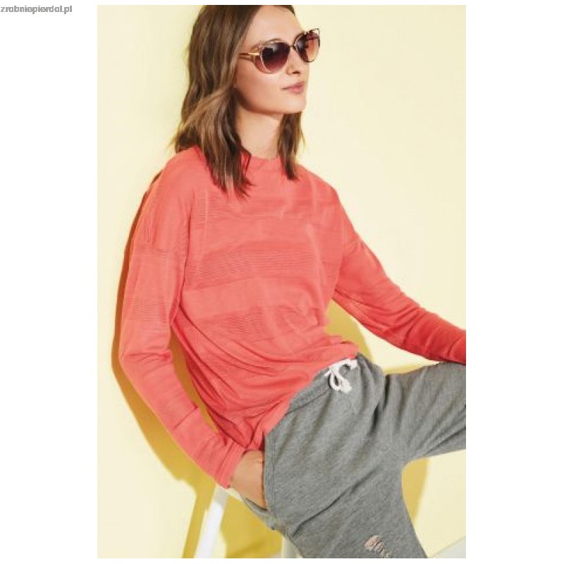 Thanh lý áo dài tay NEXT Coral Mesh Long Sleeve Top size 8UK_hàng chính hãng authentic