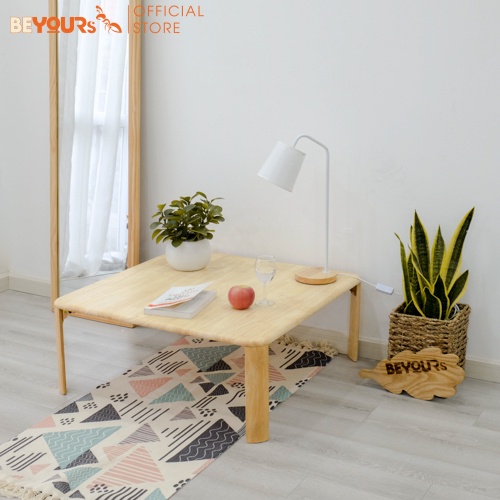 Bàn Trà Sofa Gỗ Cao Su Hiện Đại BEYOURs C Table Nội Thất Phòng Khách, Bếp Lắp Ráp Dễ Dàng
