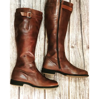 Giày bốt da thật size 39 authentic