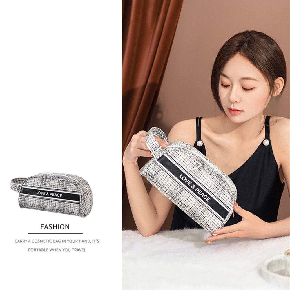 Túi đựng mỹ phẩm chống thấm nước có khóa kéo dành cho mang theo đi du lịch