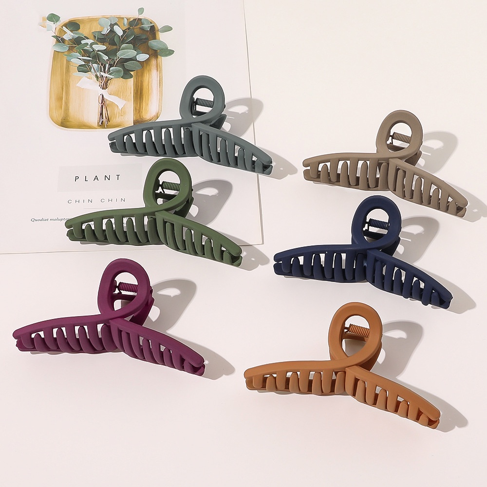 Kẹp tóc càng cua phong cách Hàn Quốc phụ kiện cỡ size lớn hottrend cho nữ đẹp LAGU Accessories
