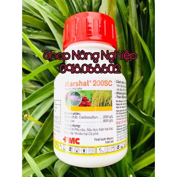 Marshal 200SC 100ml sản phẩm chuyên trừ côn trùng cho cây