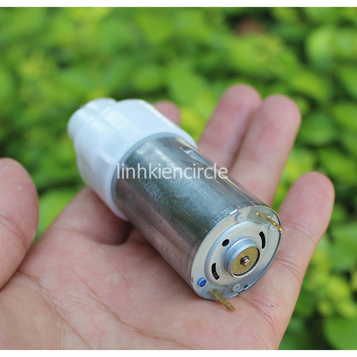 Motor mô tơ giảm tốc mini 390 tốc độ nhanh trục 3mm tỷ lệ giảm 1:3.4 6V - 12V tốc độ 1350 - 2700 RPM - LK0322