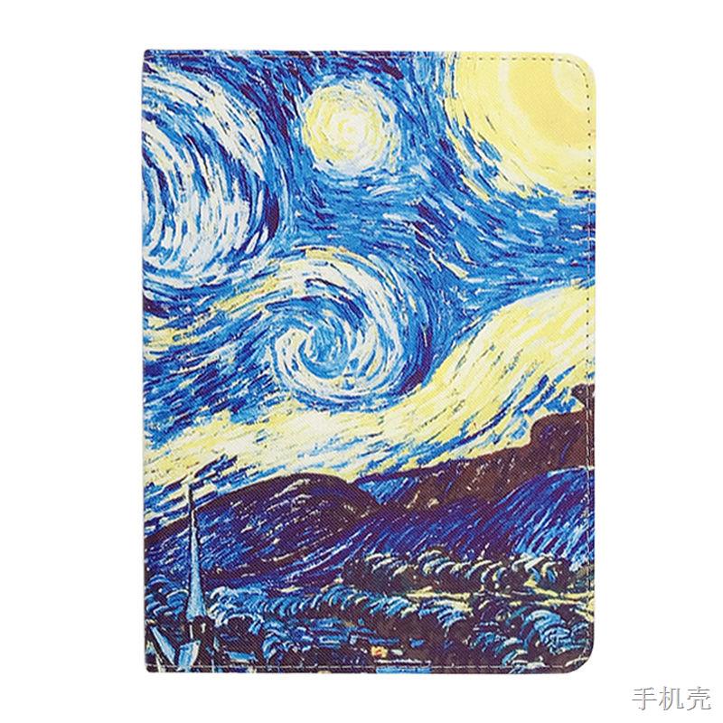 ℗Van Gogh 2018 phiên bản ipad bảo vệ tay áo trong apple thế hệ thứ năm phẳng air2 sơn dầu 5/6 art pro9 7 soft
