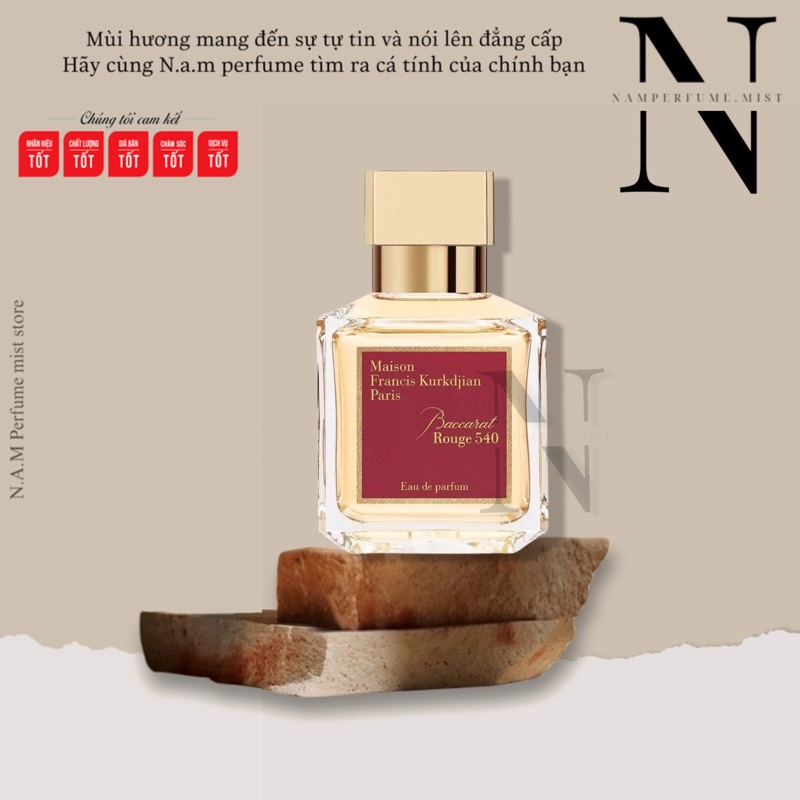 Maison Francis Kurkdjian Baccarat Rouge 540 EDP | Nước hoa Nữ | Sang trọng và quyến rũ