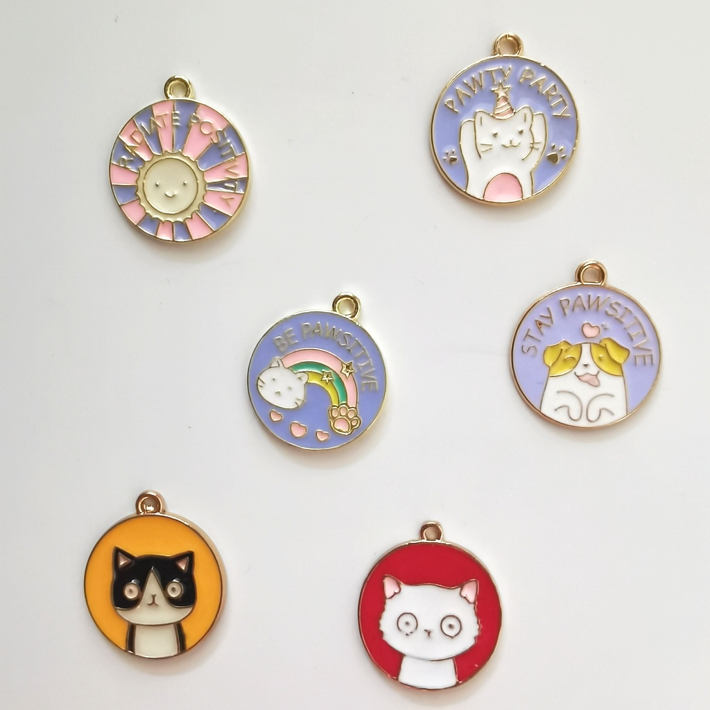 Mặt dây bằng hợp kim kiểu dáng dễ thương cho thú cưng