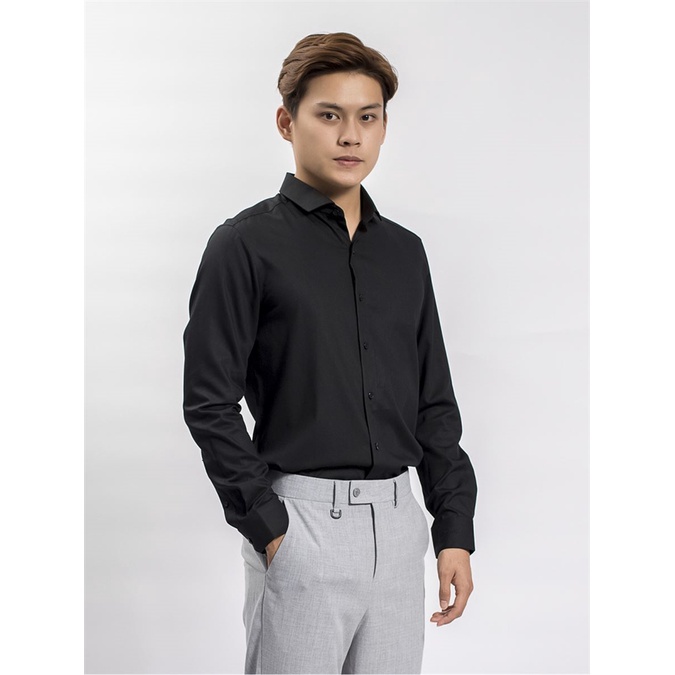 (MAIHSM25K) Áo sơ mi nam dài tay ARISTINO sang trọng  sợi tre kháng khuẩn from ôm ALS58608