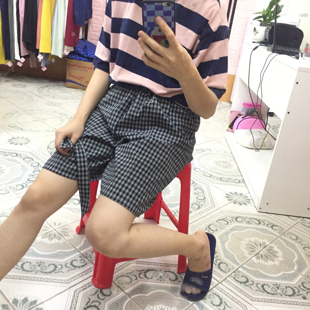 Quần thụn lửng thô Hàn