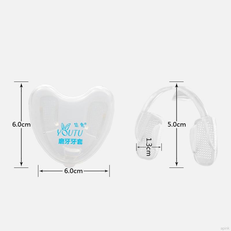 Dụng cụ nẹp răng ban đêm bằng silicon tiện lợi