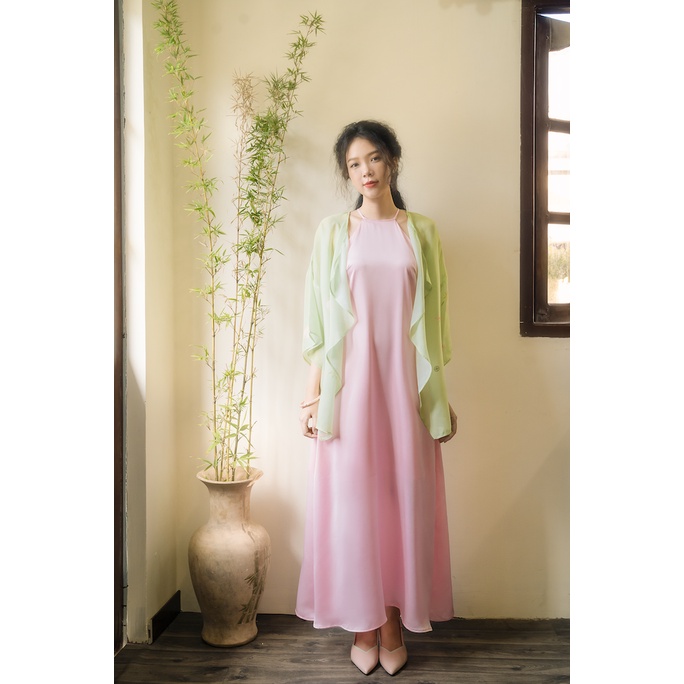 Sumire Store Áo khoác Hoa Thanh - Xanh cốm
