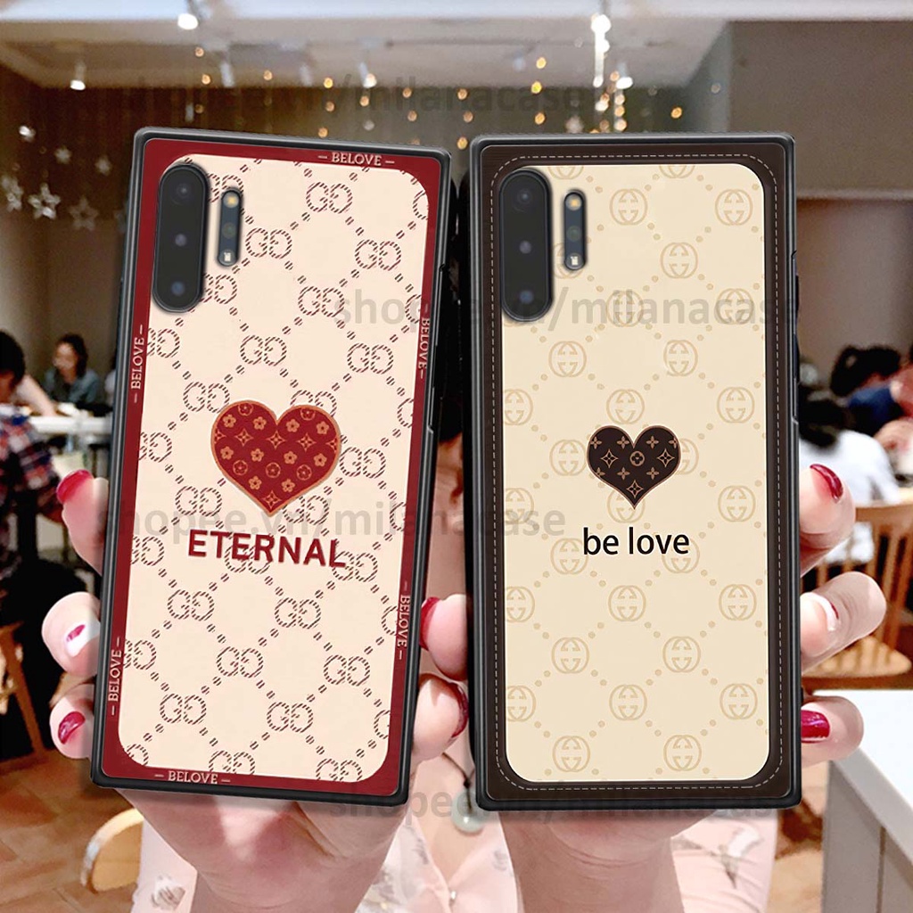 Ốp Samsung Note 10 / Note 10 Plus / Note 10+ hình trái tim be love tình yêu siêu đẹp, cá tính, thời trang